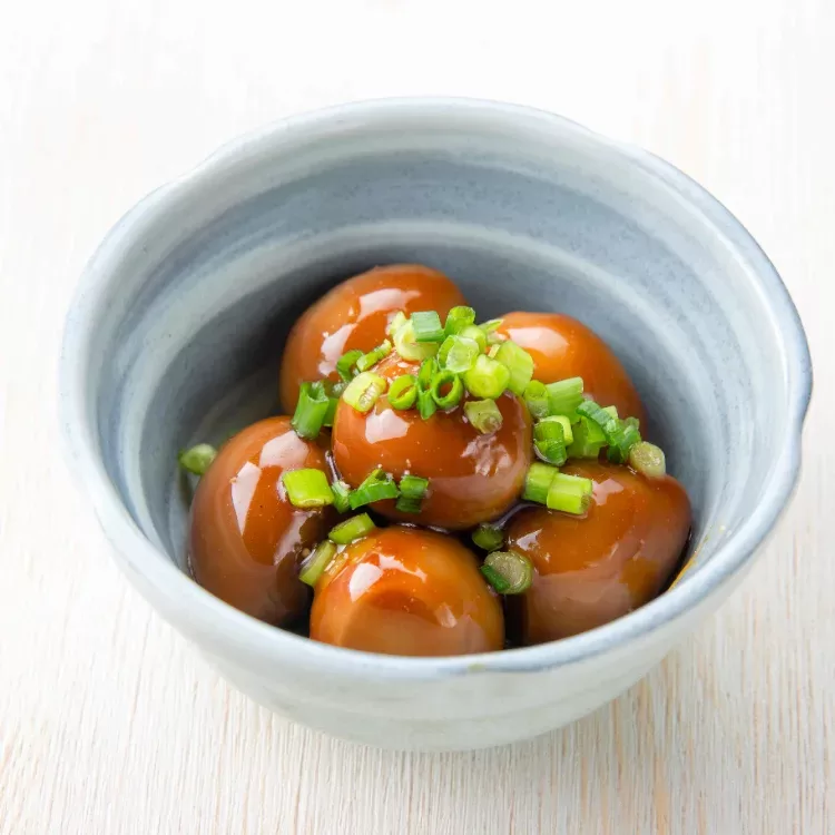 うずらの醤油漬け